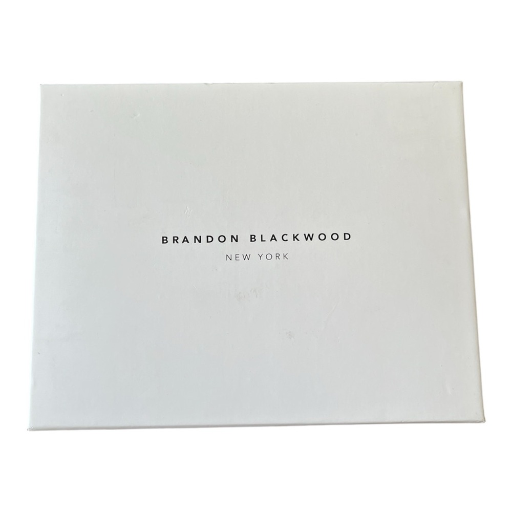Brandon Blackwood Black and White Daisy Satchel - Picture 7 of 9